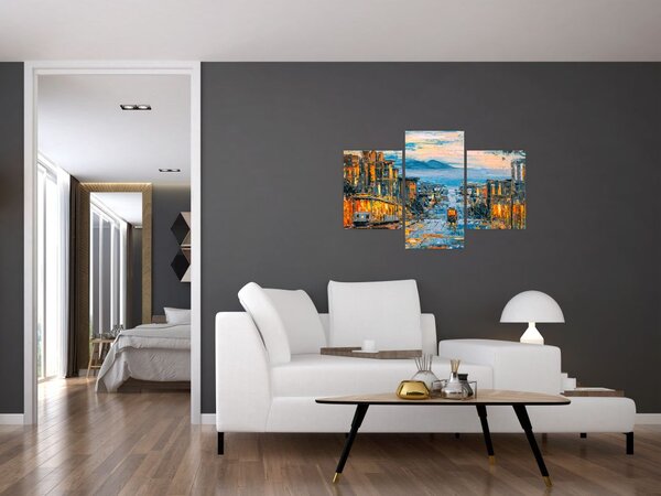 Slika - Žičnica, San Francisco (90x60 cm)
