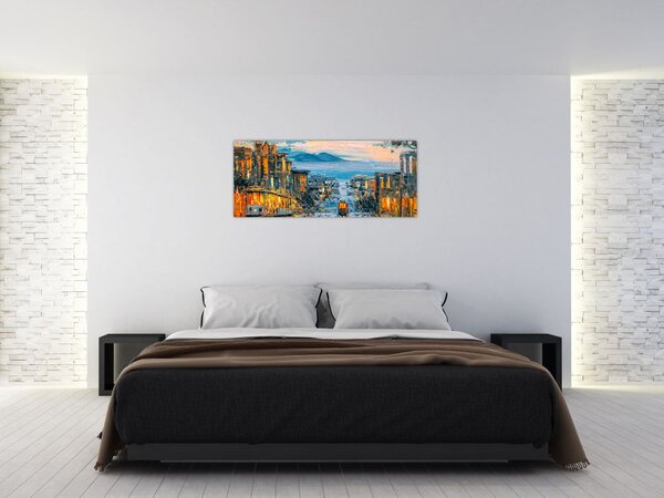 Slika - Žičnica, San Francisco (120x50 cm)