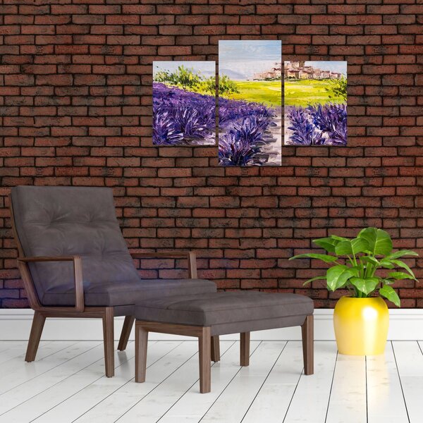 Slika - Provansa, Francija, oljna slika (90x60 cm)
