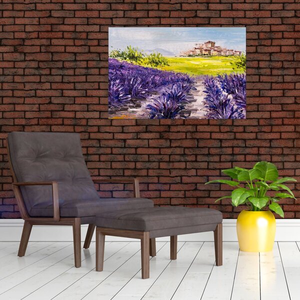 Slika - Provansa, Francija, oljna slika (90x60 cm)