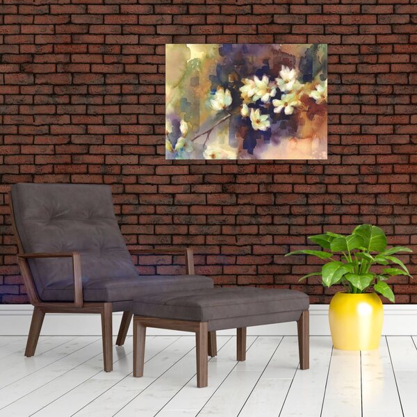 Slika - Bele magnolije, slika (70x50 cm)