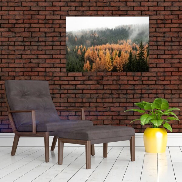 Slika - Jesenski gozd (90x60 cm)