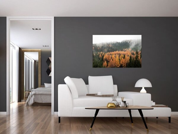 Slika - Jesenski gozd (90x60 cm)