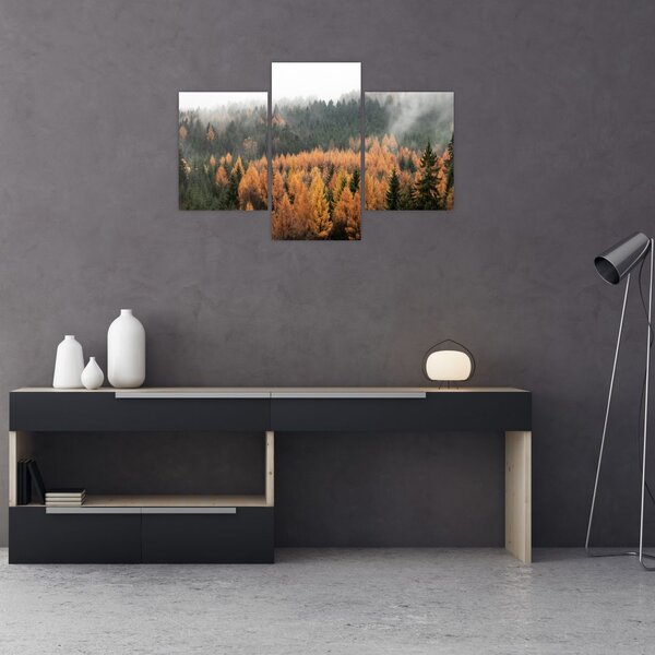 Slika - Jesenski gozd (90x60 cm)