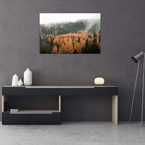 Slika - Jesenski gozd (90x60 cm)
