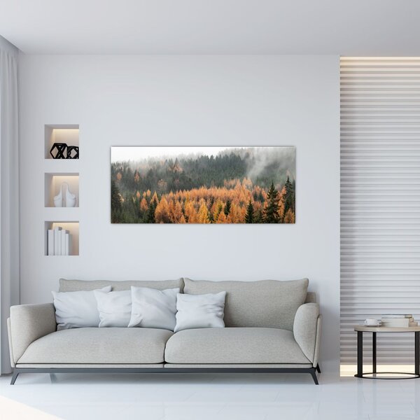 Slika - Jesenski gozd (120x50 cm)