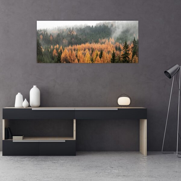 Slika - Jesenski gozd (120x50 cm)