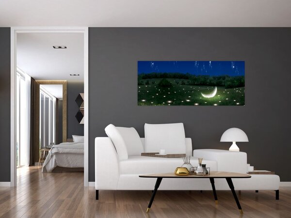 Slika - Padajoče nebo (120x50 cm)