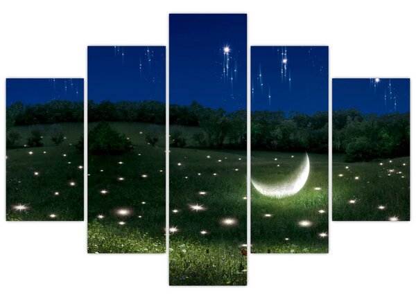 Slika - Padajoče nebo (150x105 cm)