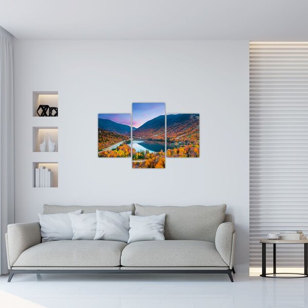 Slika - White Mountain, New Hampshire, ZDA (90x60 cm)