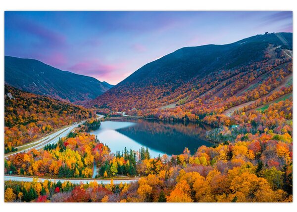 Slika - White Mountain, New Hampshire, ZDA (90x60 cm)