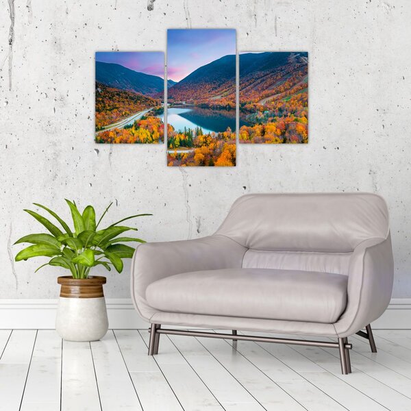 Slika - White Mountain, New Hampshire, ZDA (90x60 cm)