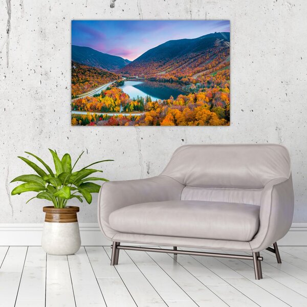 Slika - White Mountain, New Hampshire, ZDA (90x60 cm)