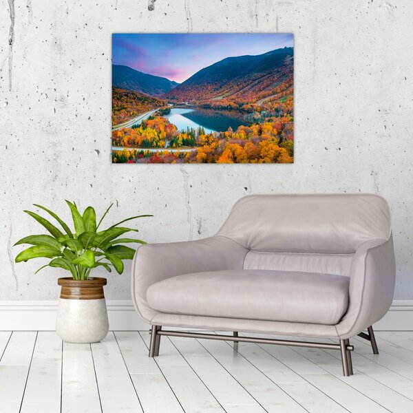 Slika - White Mountain, New Hampshire, ZDA (70x50 cm)