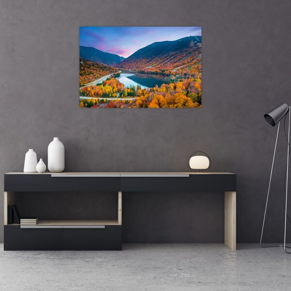 Slika - White Mountain, New Hampshire, ZDA (90x60 cm)