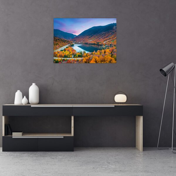 Slika - White Mountain, New Hampshire, ZDA (70x50 cm)