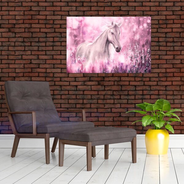 Slika - Poslikan konj (90x60 cm)