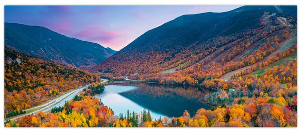 Slika - White Mountain, New Hampshire, ZDA (120x50 cm)