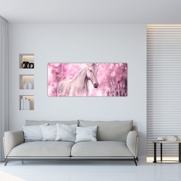 Slika - Poslikan konj (120x50 cm)