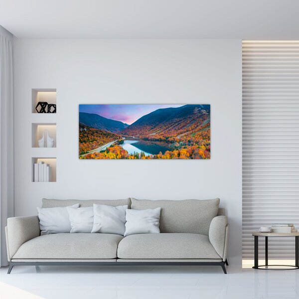 Slika - White Mountain, New Hampshire, ZDA (120x50 cm)