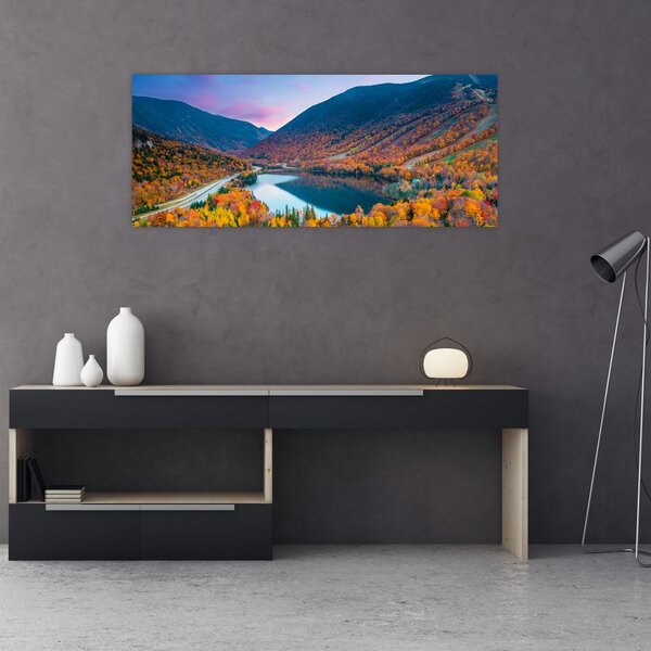 Slika - White Mountain, New Hampshire, ZDA (120x50 cm)