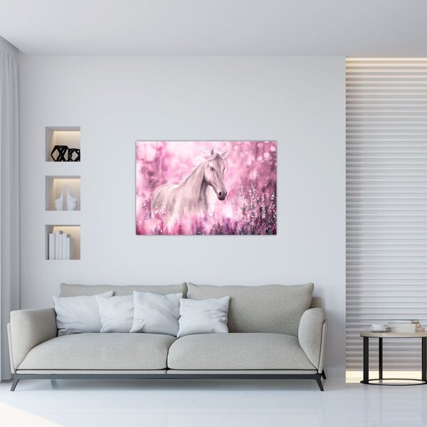 Slika - Poslikan konj (90x60 cm)