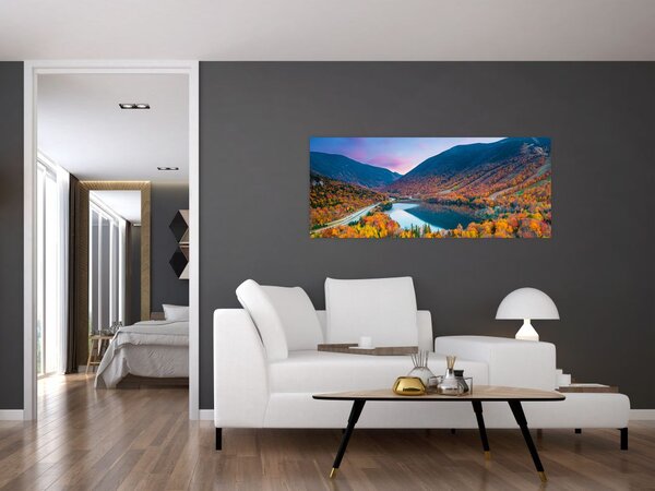 Slika - White Mountain, New Hampshire, ZDA (120x50 cm)