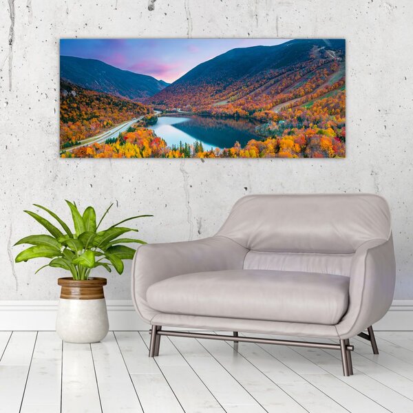 Slika - White Mountain, New Hampshire, ZDA (120x50 cm)