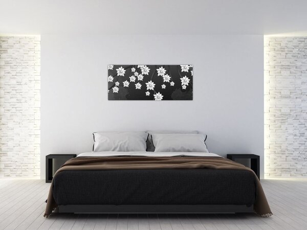 Slika - Rože na vejah (120x50 cm)