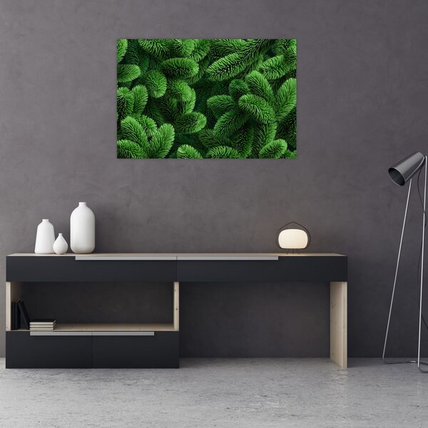Slika - Vejice iglavcev (90x60 cm)