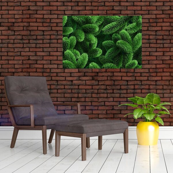 Slika - Vejice iglavcev (90x60 cm)