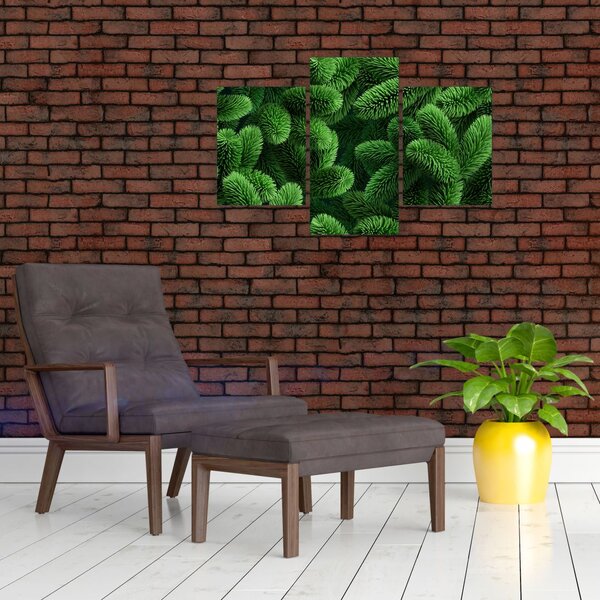 Slika - Vejice iglavcev (90x60 cm)