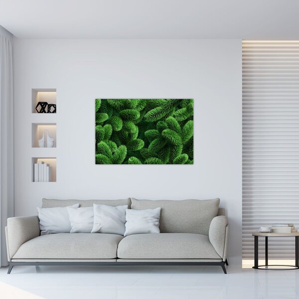 Slika - Vejice iglavcev (90x60 cm)
