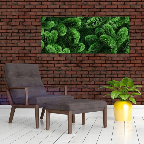 Slika - Vejice iglavcev (120x50 cm)