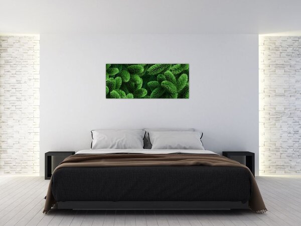Slika - Vejice iglavcev (120x50 cm)
