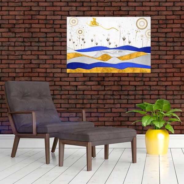 Slika - Zlate gore (90x60 cm)