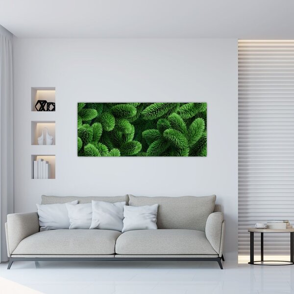 Slika - Vejice iglavcev (120x50 cm)