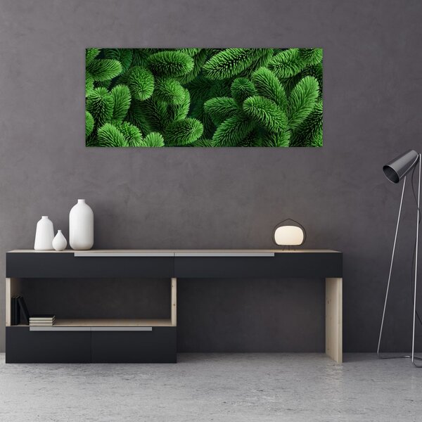 Slika - Vejice iglavcev (120x50 cm)