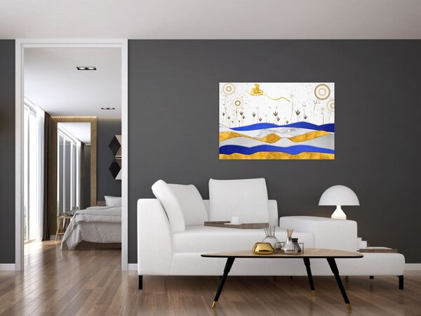 Slika - Zlate gore (90x60 cm)
