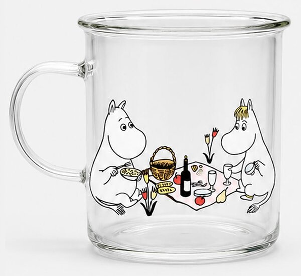 Sinsay - Staklena šalica s ručkom The Moomins