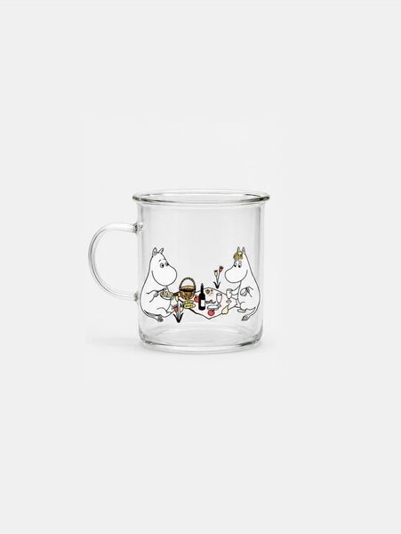 Sinsay - Staklena šalica s ručkom The Moomins