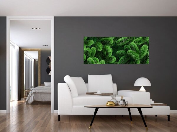 Slika - Vejice iglavcev (120x50 cm)