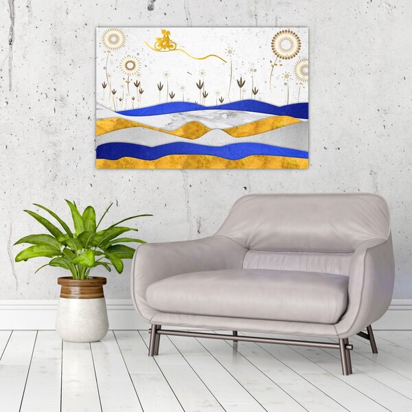 Slika - Zlate gore (90x60 cm)