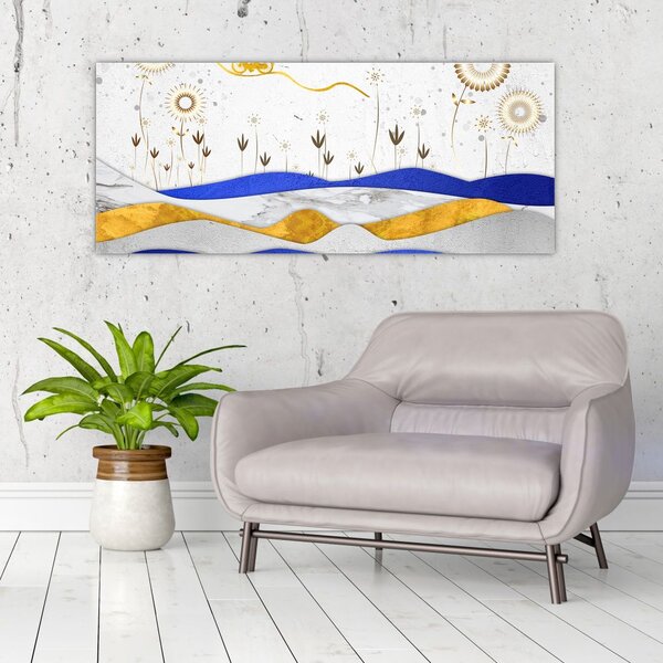 Slika - Zlate gore (120x50 cm)