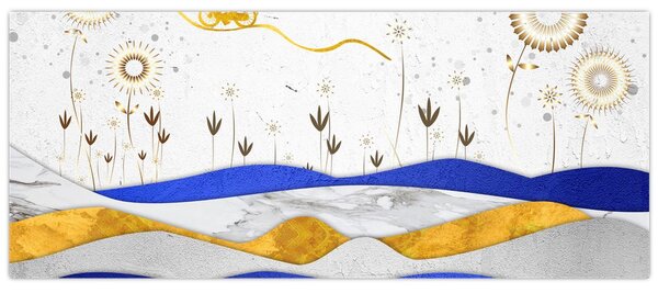 Slika - Zlate gore (120x50 cm)