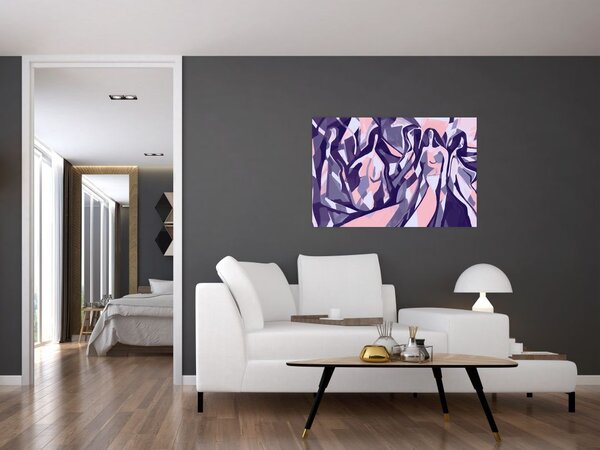Slika - Abstraktne ženske (90x60 cm)