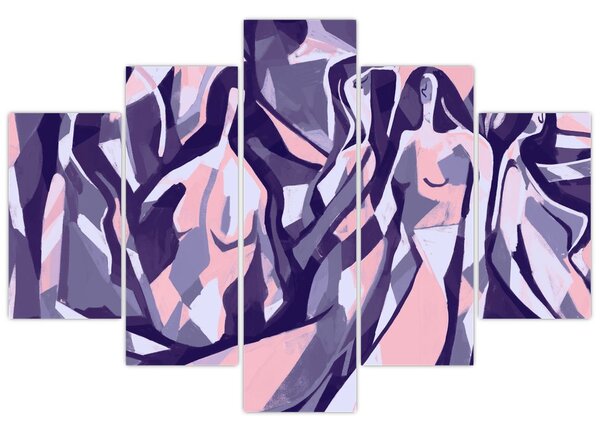 Slika - Abstraktne ženske (150x105 cm)