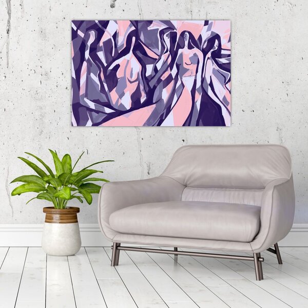 Slika - Abstraktne ženske (90x60 cm)