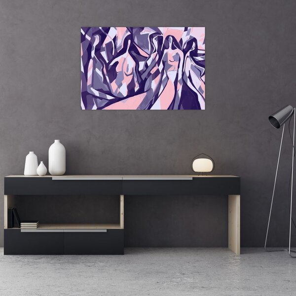 Slika - Abstraktne ženske (90x60 cm)