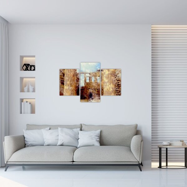 Slika - Érechthéion, Atene, Grčija (90x60 cm)